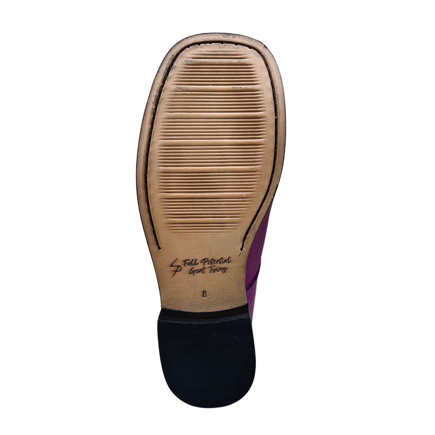 Women’s Purple Lace-Up Boots