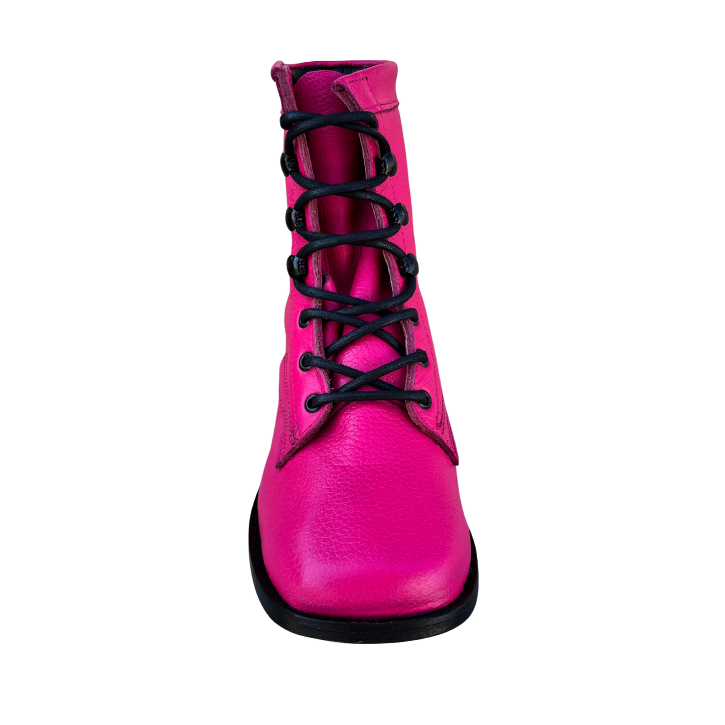 Youth’s Hot Pink Lace-Up Boots