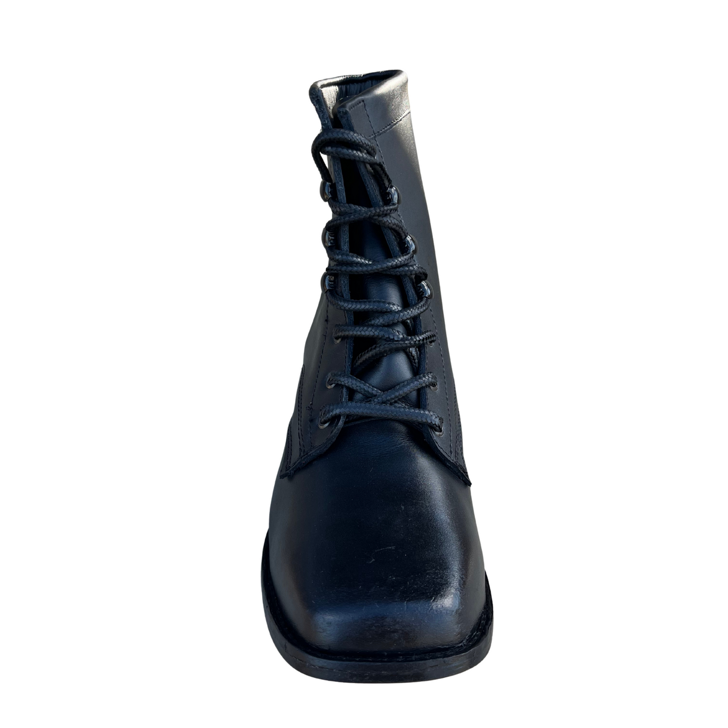 Women’s Black Lace-Up Boots
