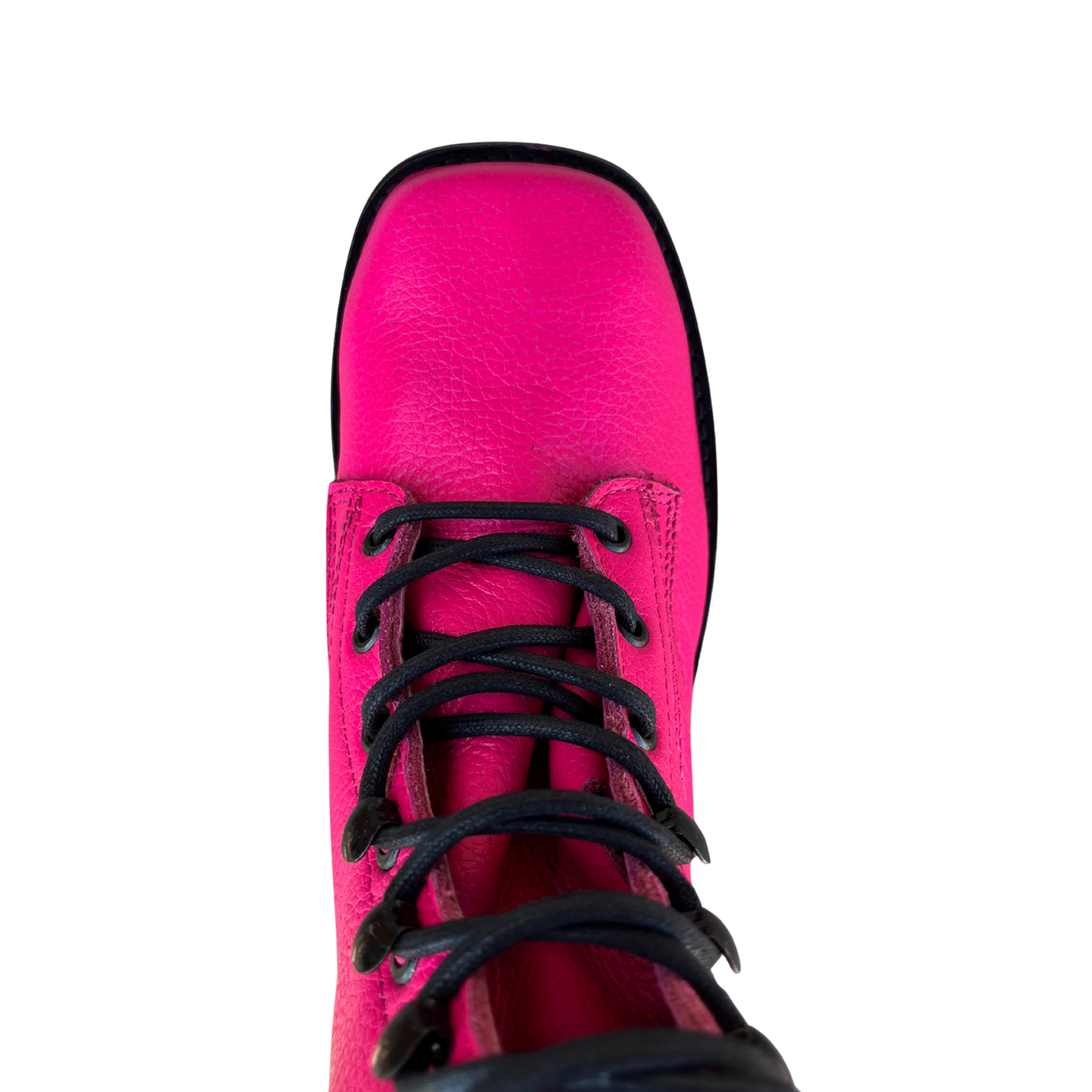 Youth’s Hot Pink Lace-Up Boots