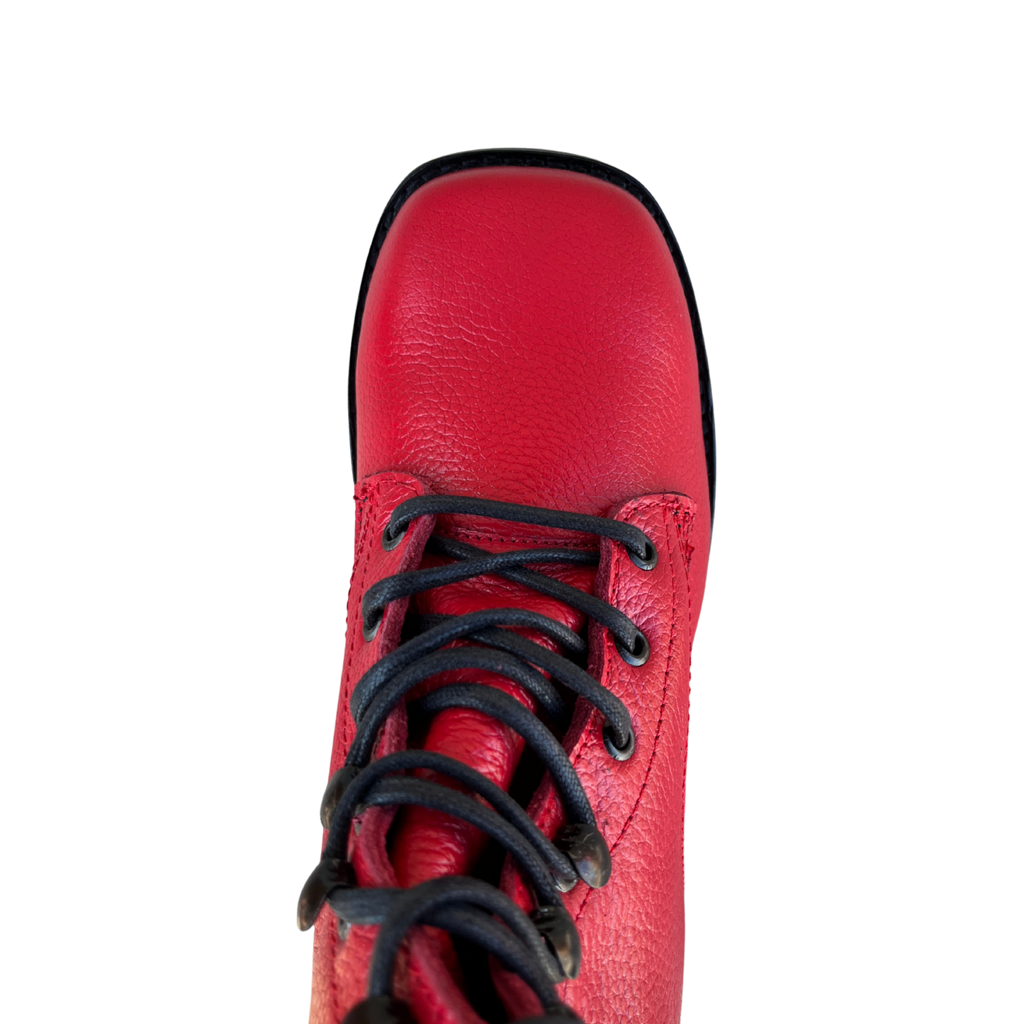 Youth’s Red Lace-Up Boots