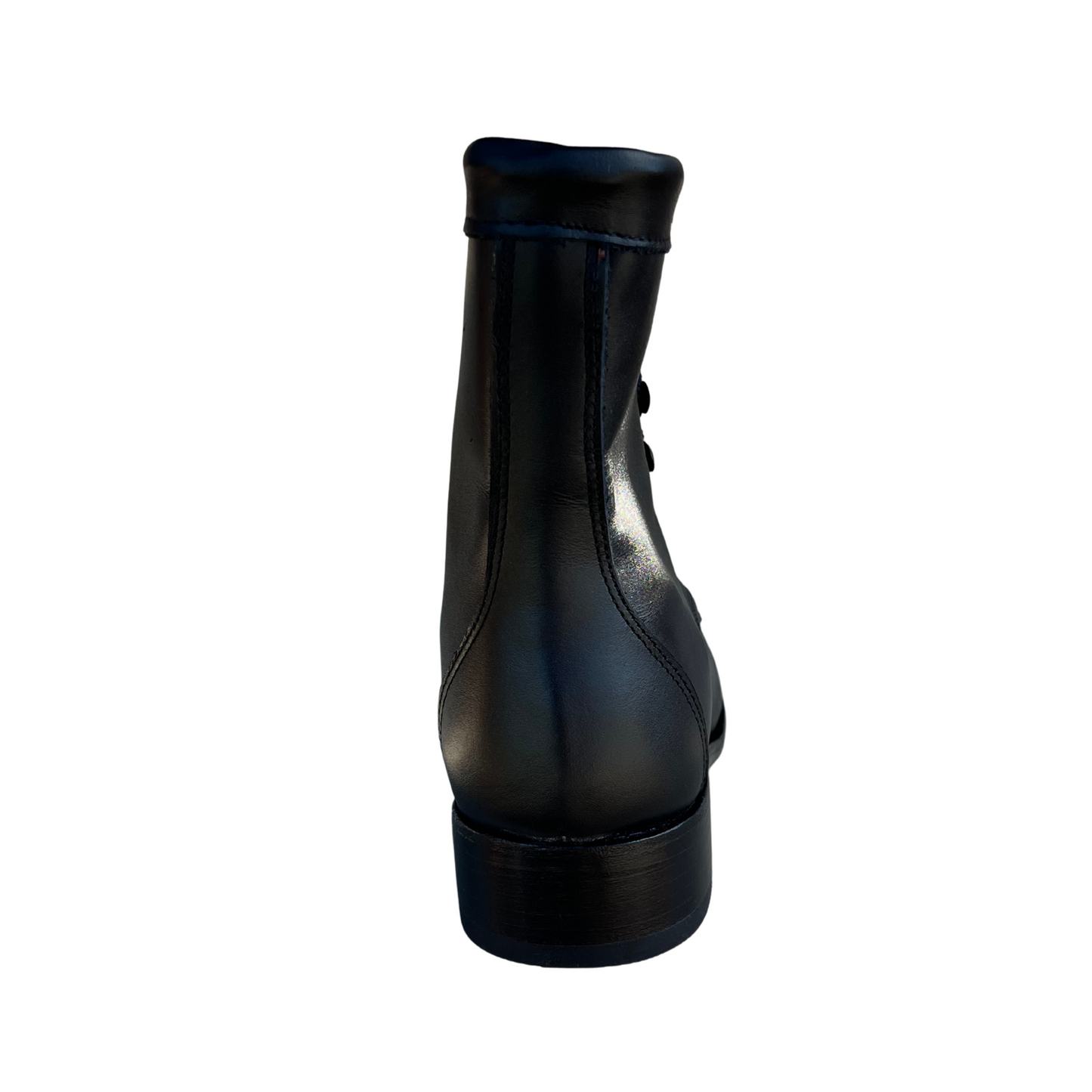 Women’s Black Lace-Up Boots