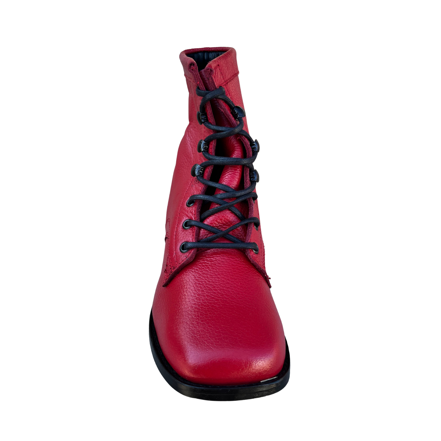 Youth’s Red Lace-Up Boots