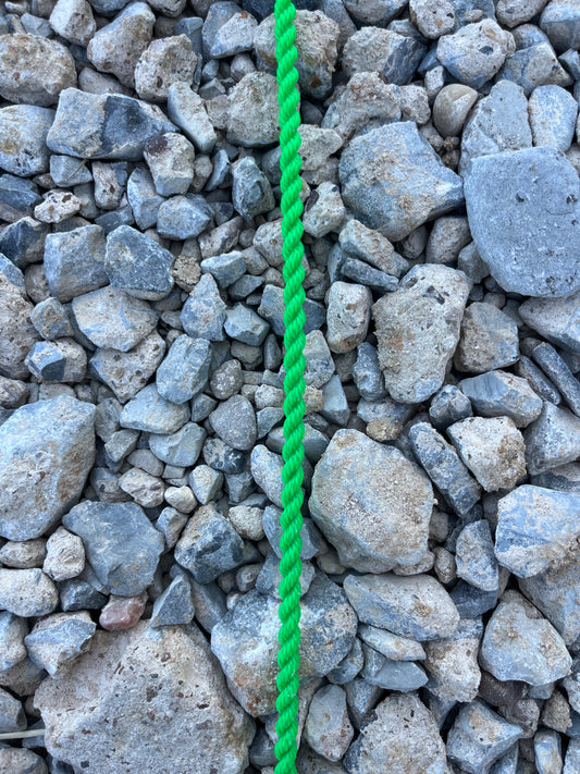 2-Ply Lime Green Slim Goat String