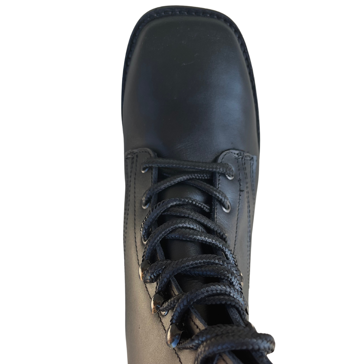 Women’s Black Lace-Up Boots
