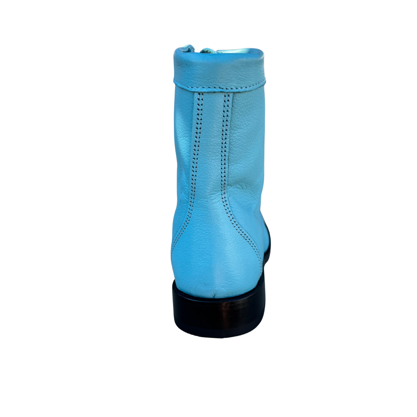 Youth’s Turquoise Lace-Up Boots
