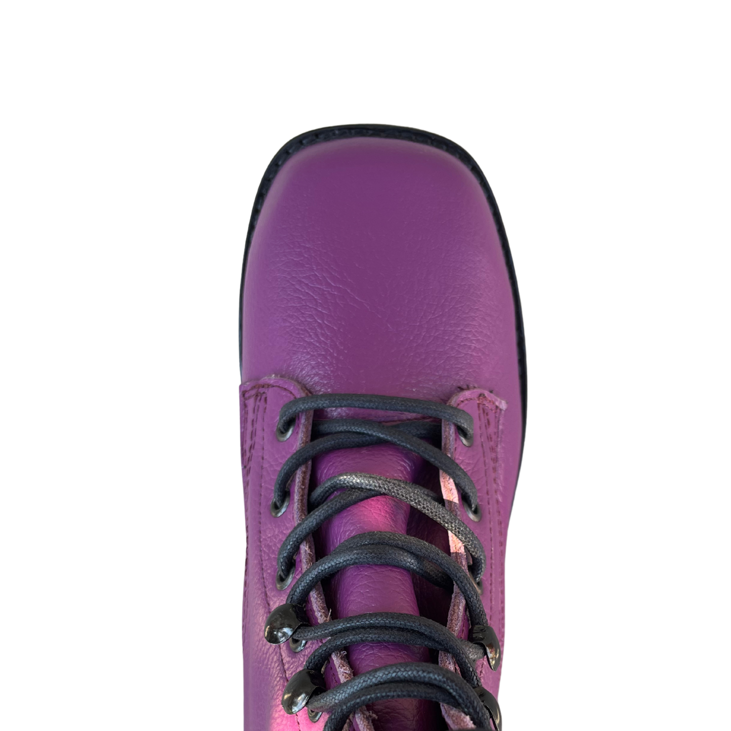 Youth’s Purple Lace-Up Boots