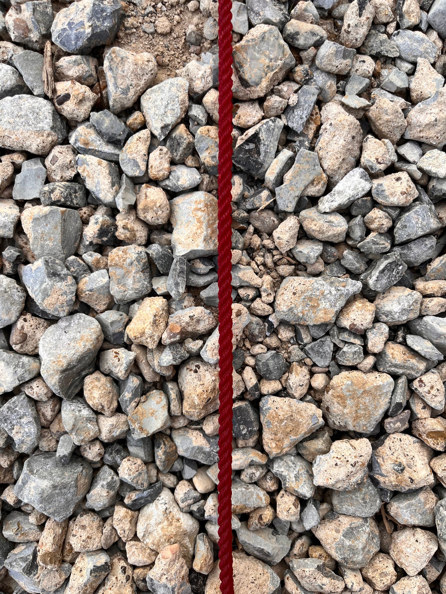 3-ply Red Slim Goat String