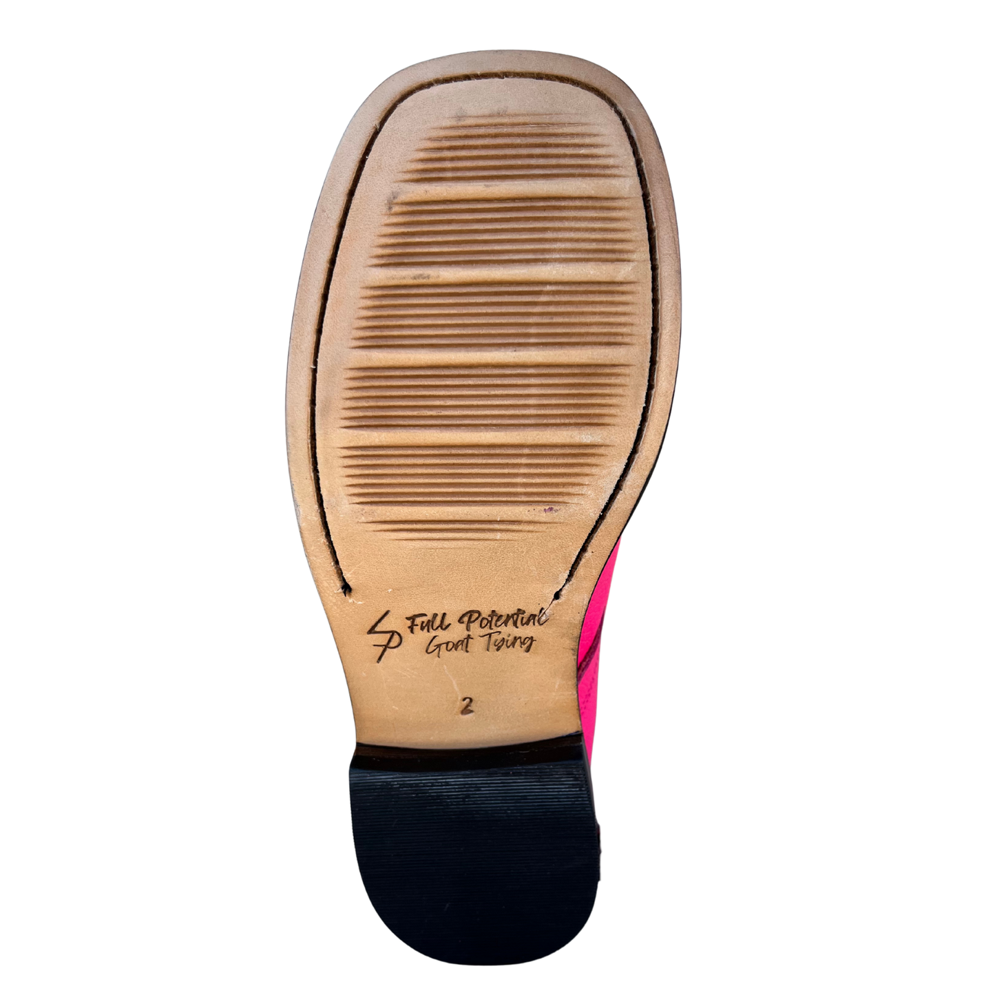 Youth’s Hot Pink Lace-Up Boots