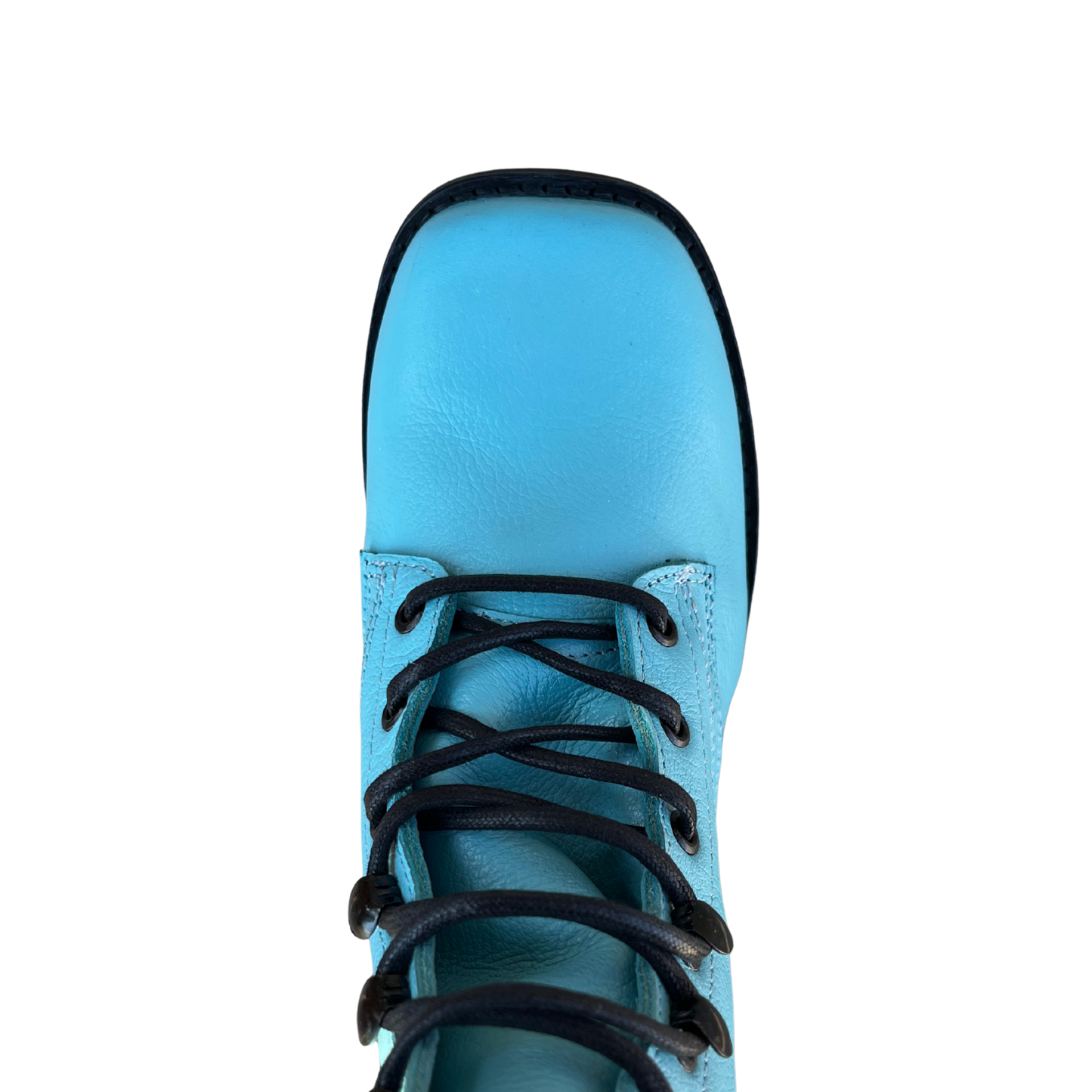 Youth’s Turquoise Lace-Up Boots