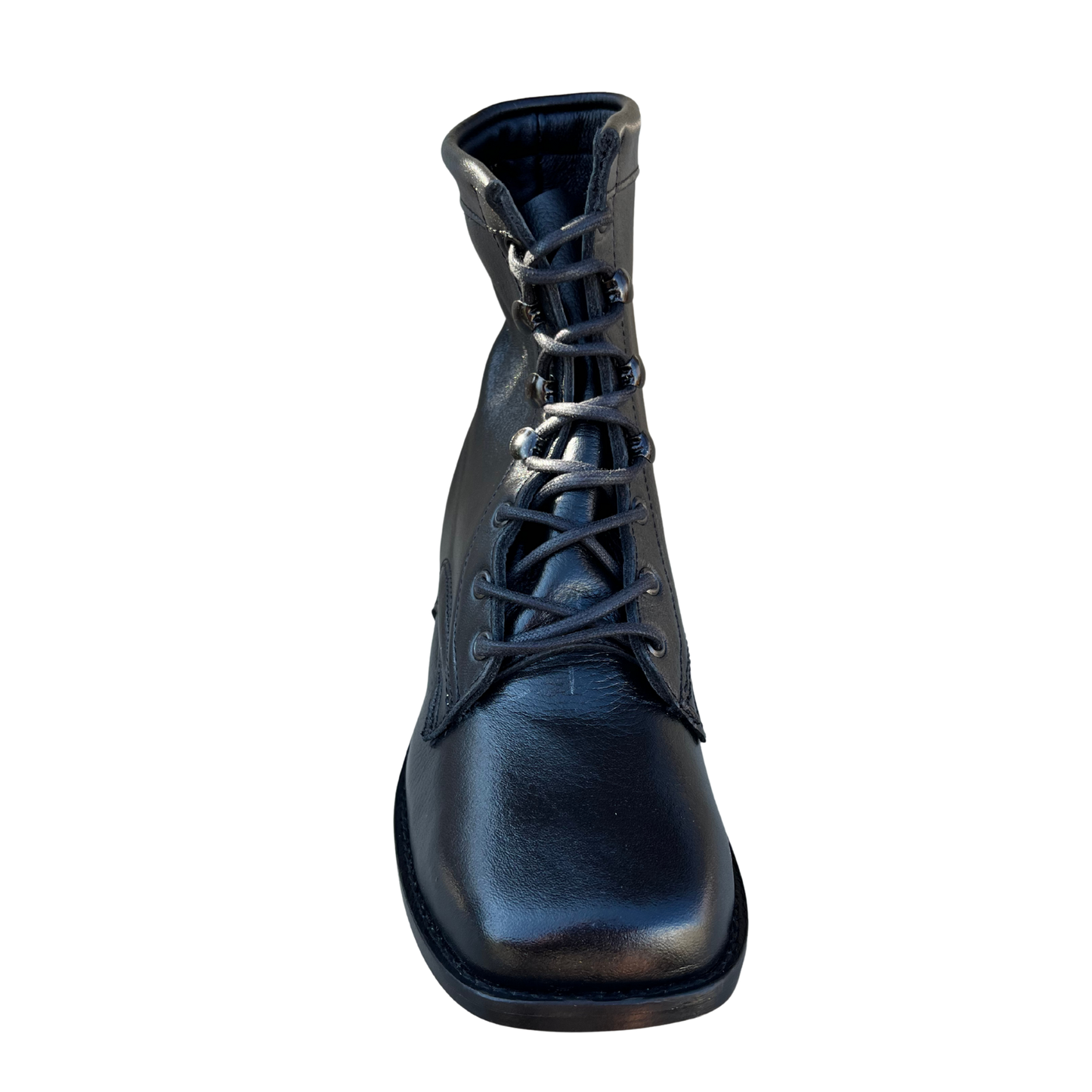 Youth’s Black Lace-Up Boots