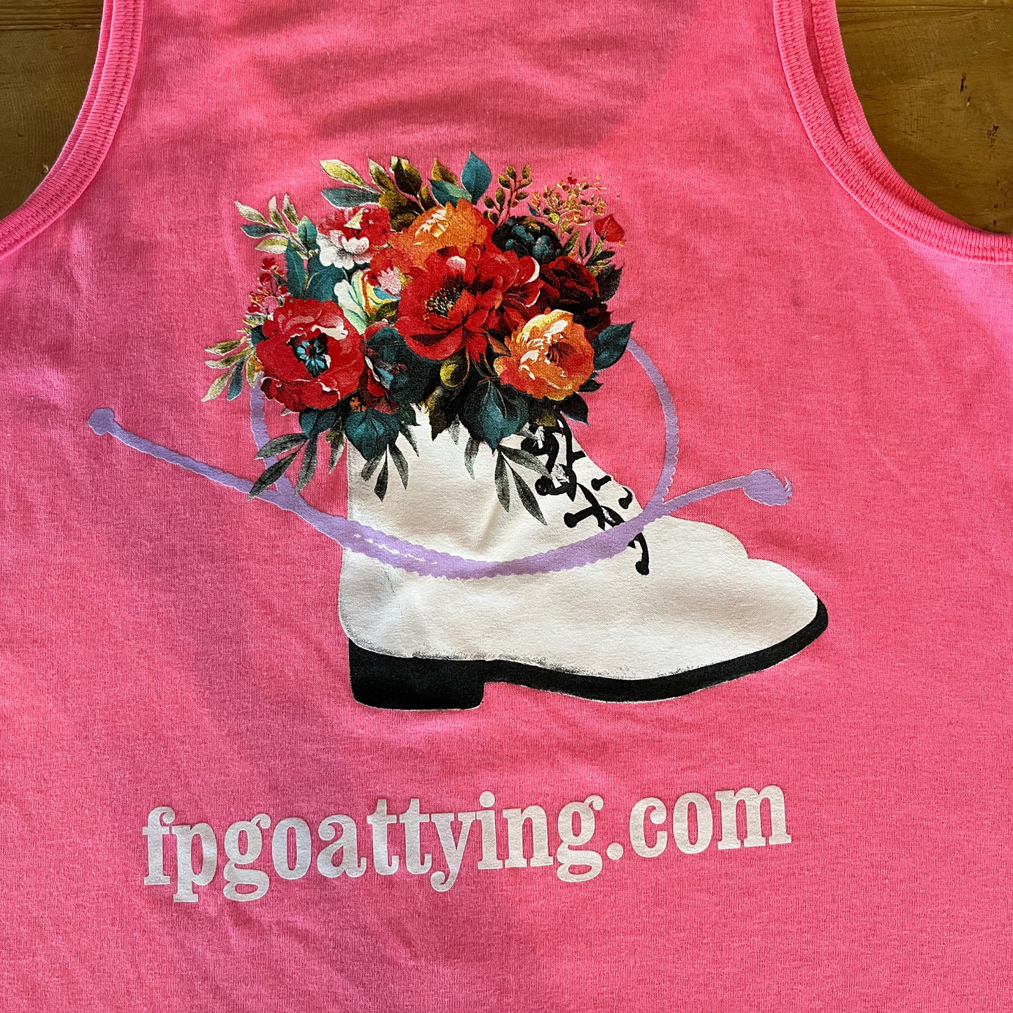 Pink FP Goat Tying Tank