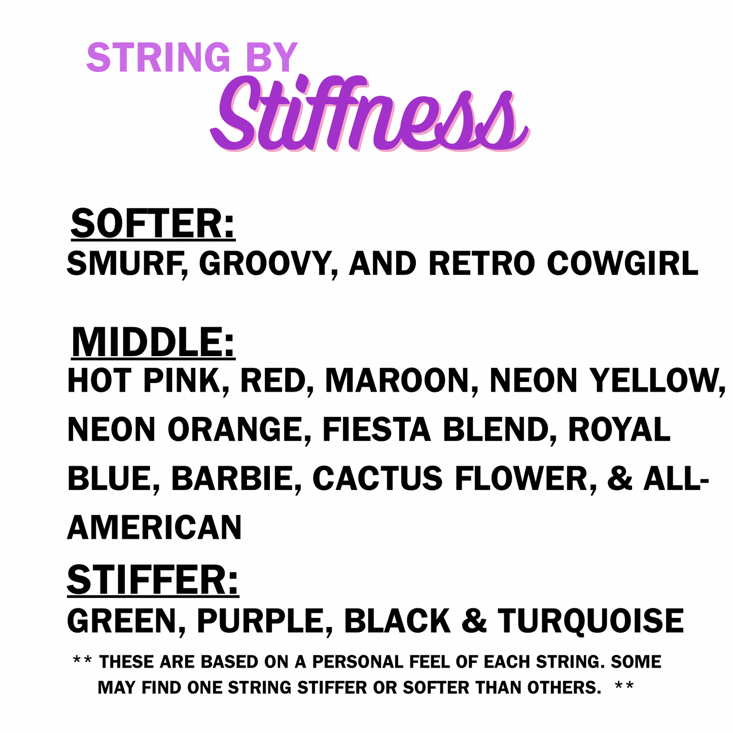 3-Ply Purple Goat String